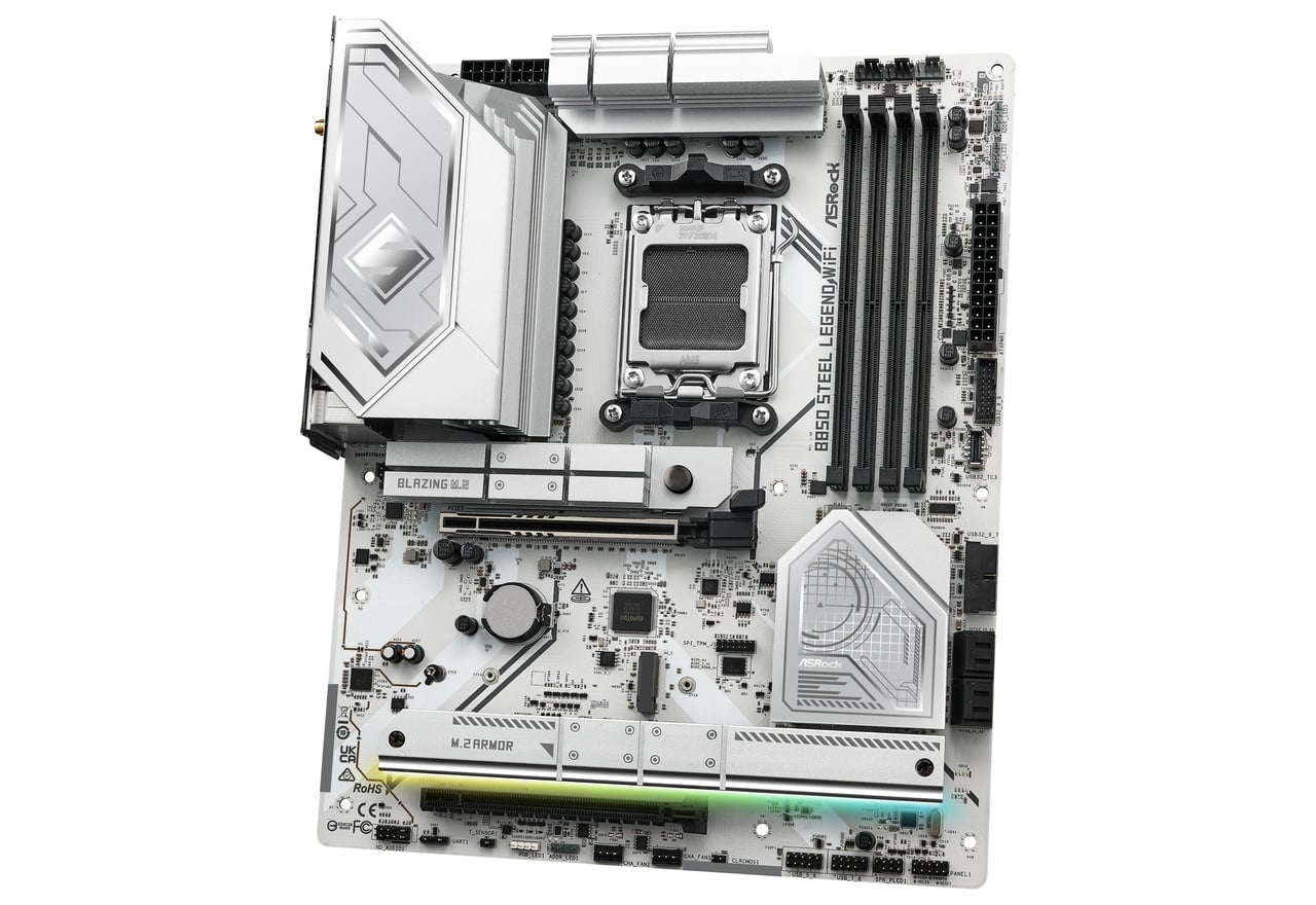 B850 Steel Legend WiFi | ASRock マザーボード AMD B850チップセット