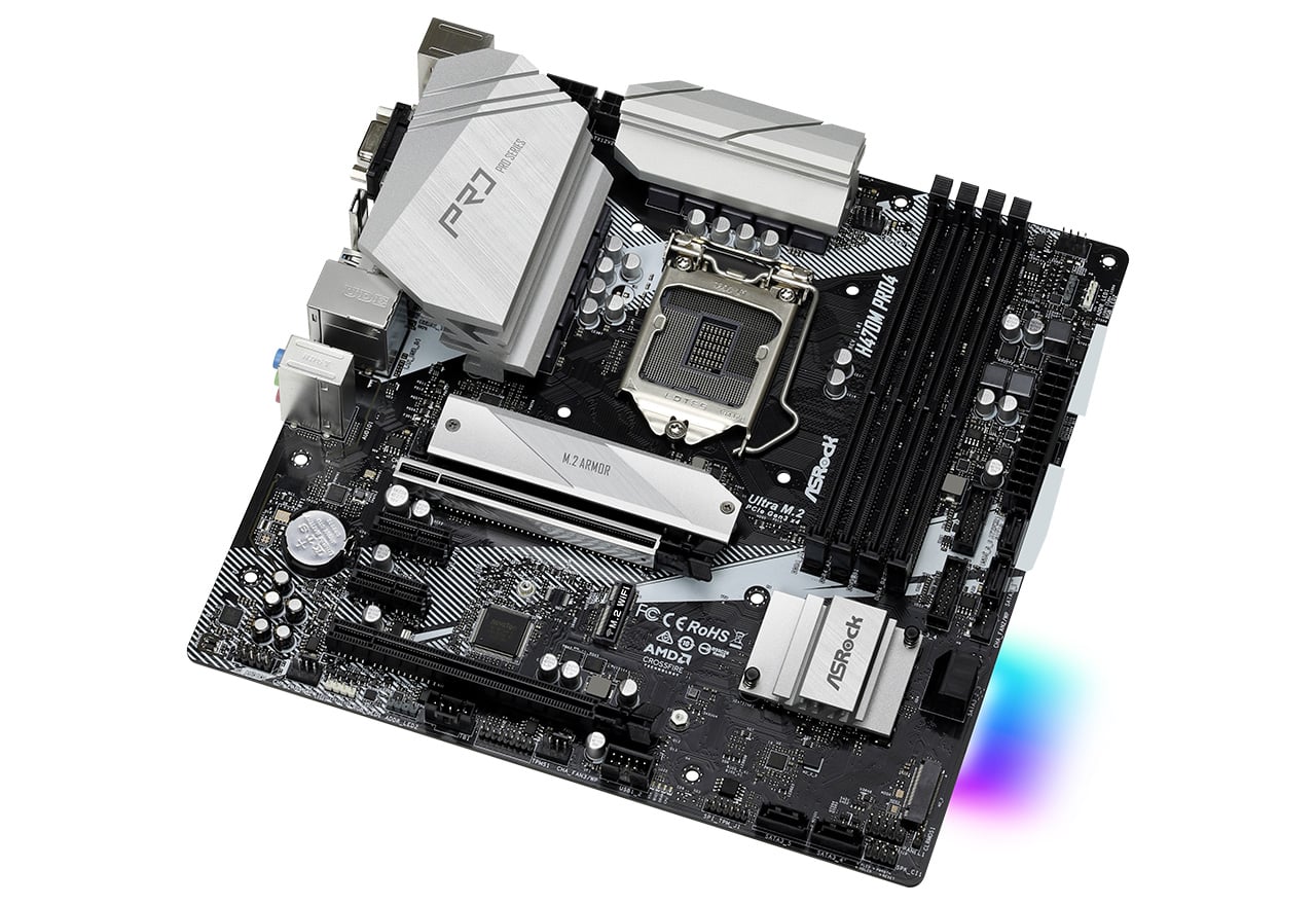 H470M Pro4 | ASRock マザーボード Intel H470チップセット | 株式会社