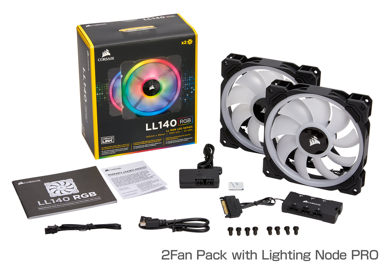 LL140 RGBシリーズ | CORSAIR ファン | 株式会社アスク