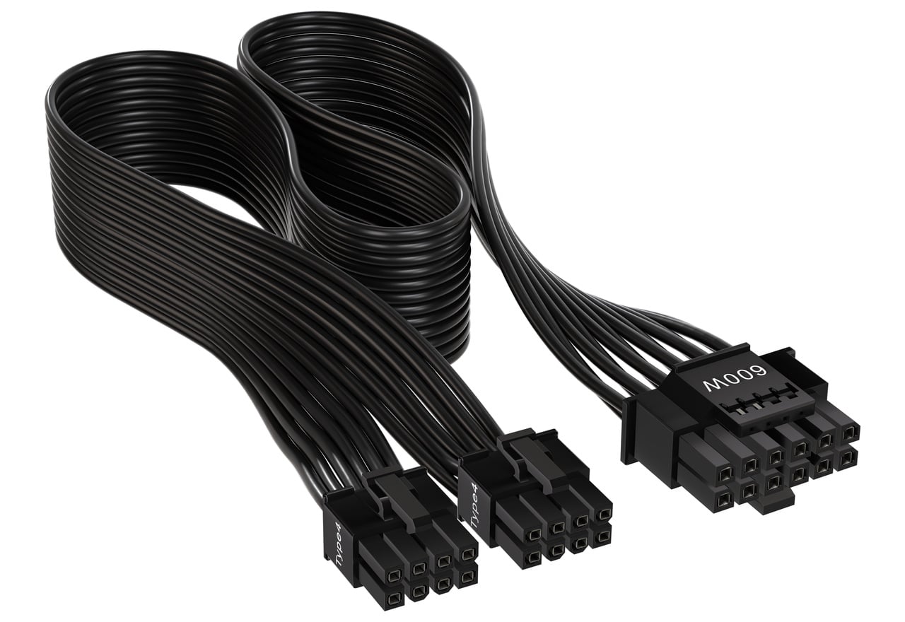 PCIe Gen5 12VHPWR cable | CORSAIR 電源ユニット用モジュラーケーブル