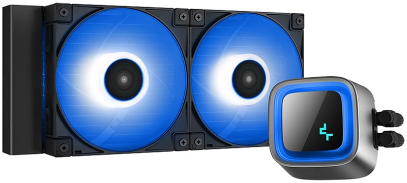 Deepcool LS520 WH 冷却性能と静音性に優れた水冷一体型CPUクーラー