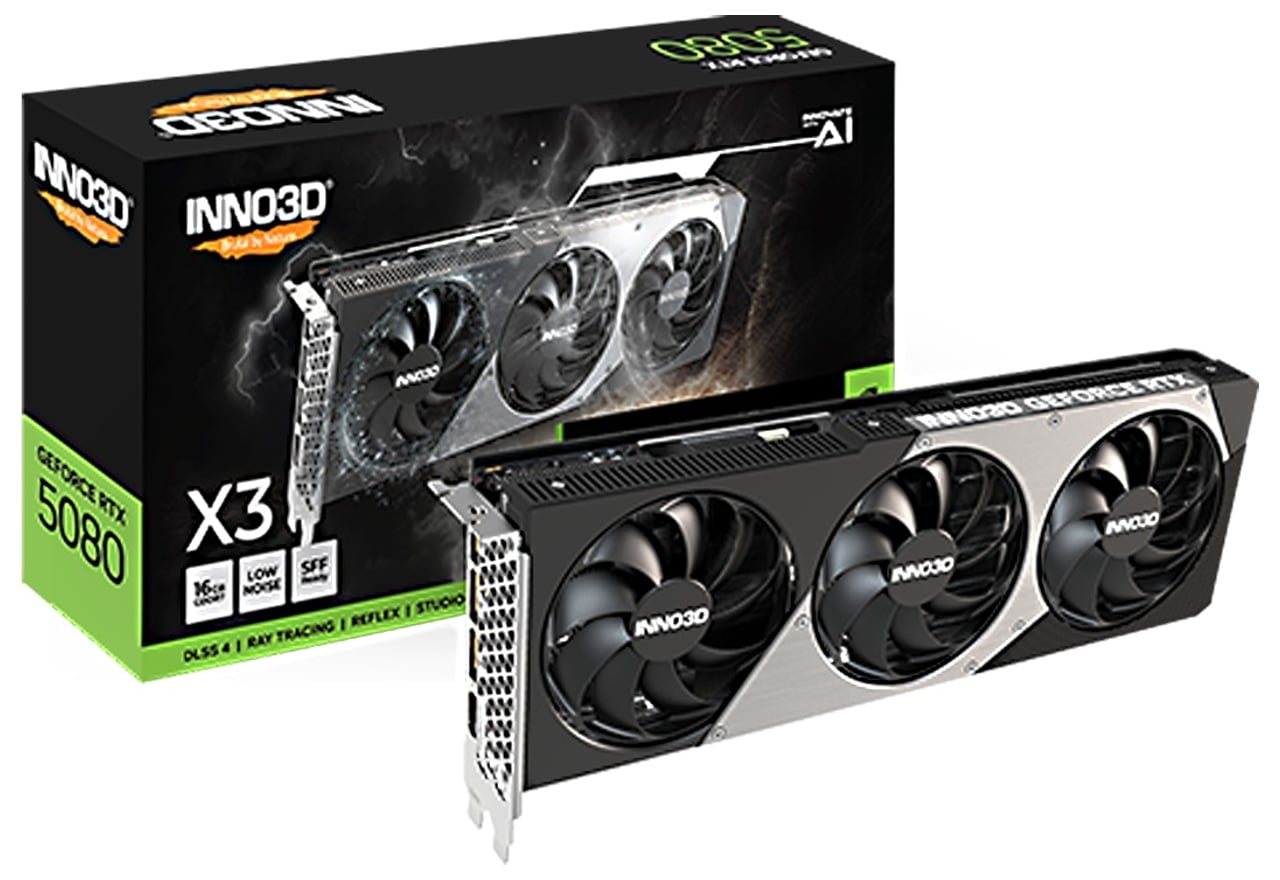 INNO3D GeForce RTX 5080 X3 | ELSA GeForceシリーズ | 株式会社アスク