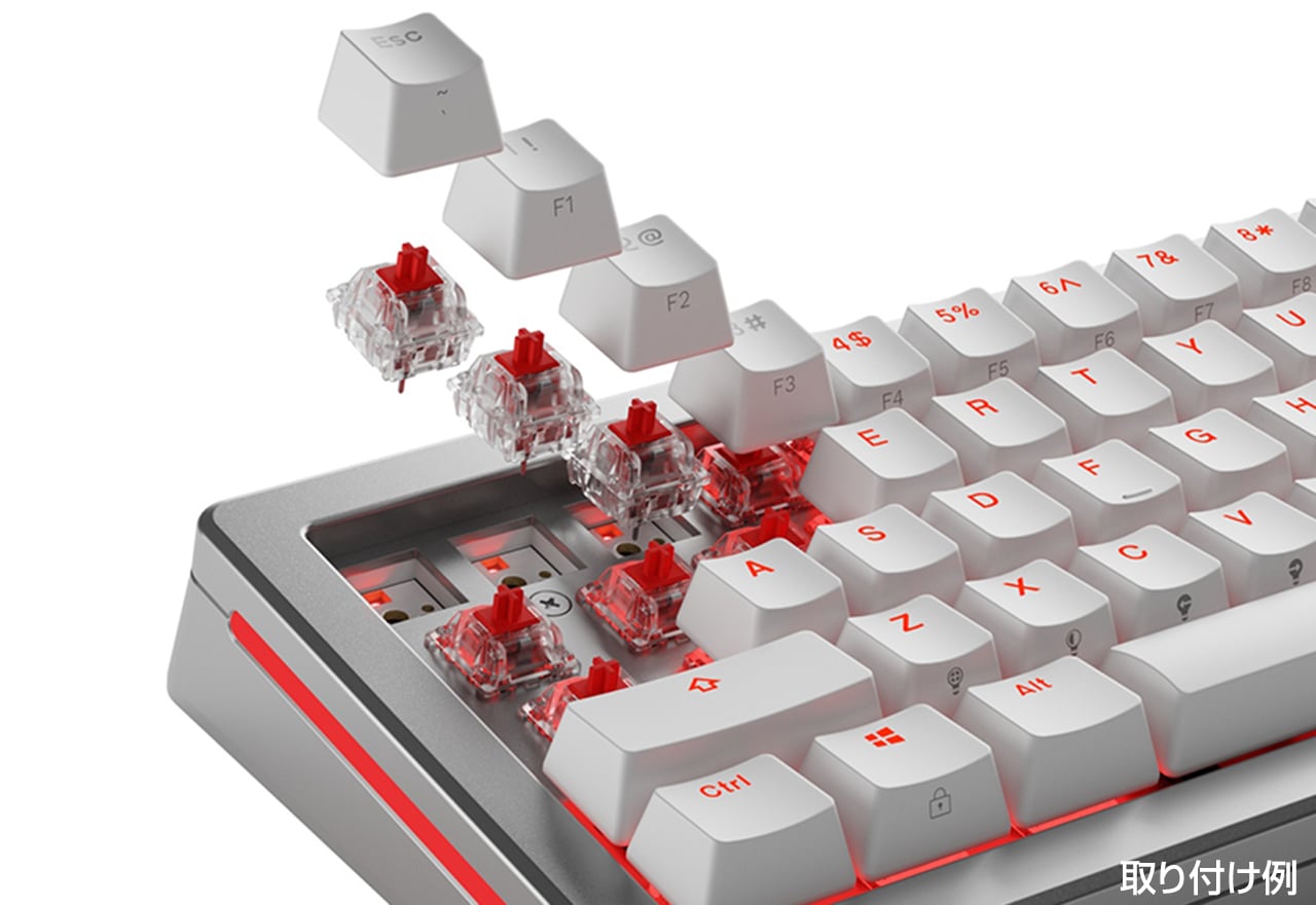 Fox Switchesシリーズ | Glorious 自作キーボード キースイッチ | 株式