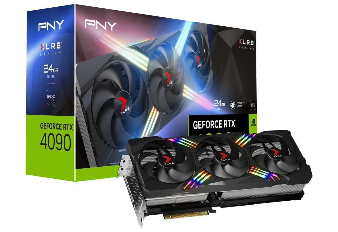PNY GeForce RTX 4090 24GB XLR8 Gaming VERTO EPIC-X RGB OC 3FAN