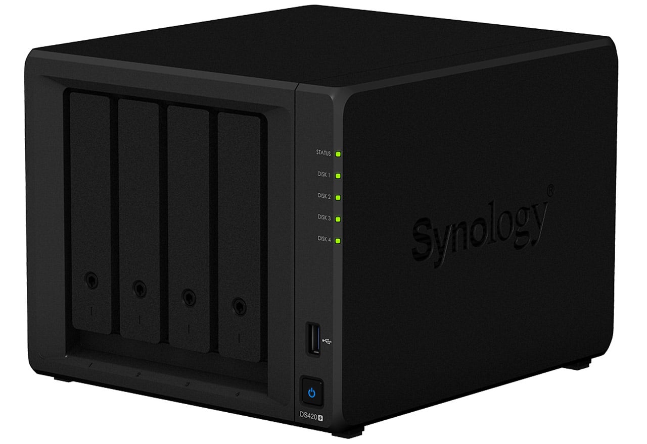 Synology DS420+【HAT3300-4Tほぼ未使用】×4,SSD×2 DiskStation DS420+