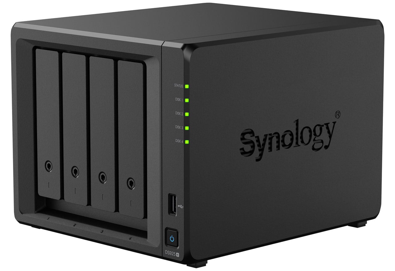 DiskStation DS925+ | Synology ビジネス向け 4ベイオールインワンNAS
