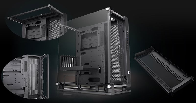 Core P3 TG Proシリーズ | Thermaltake オープンフレーム型PCケース