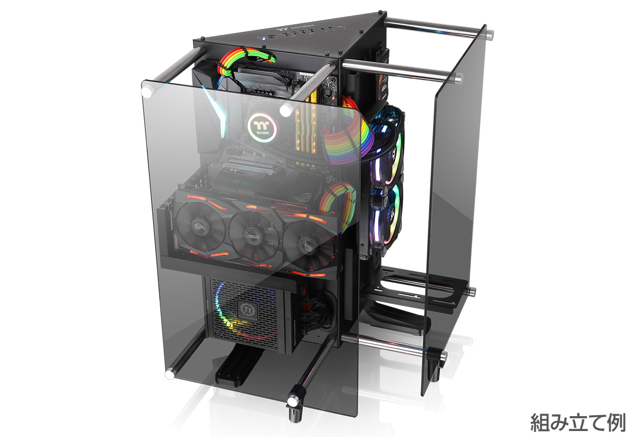 Core P90 TG | Thermaltake オープンフレーム型PCケース | 株式会社アスク
