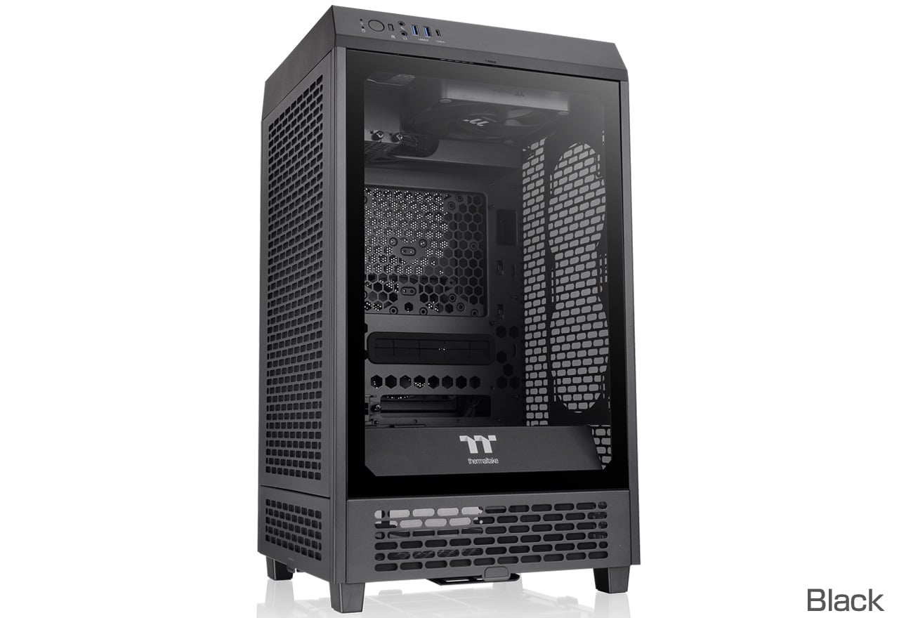 The Tower 200シリーズ | Thermaltake ミニタワー型PCケース | 株式