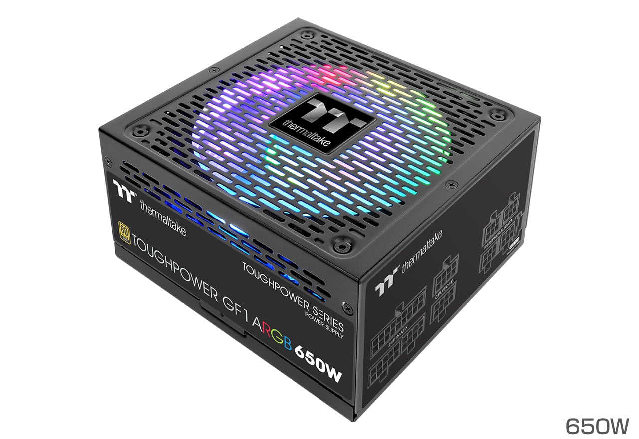 TOUGHPOWER GF1 ARGB GOLDシリーズ | Thermaltake 電源ユニット | 株式