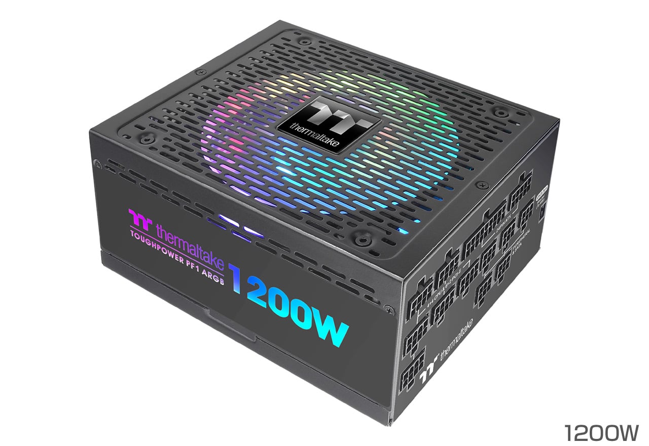 TOUGHPOWER PF1 ARGB PLATINUMシリーズ | Thermaltake 電源ユニット