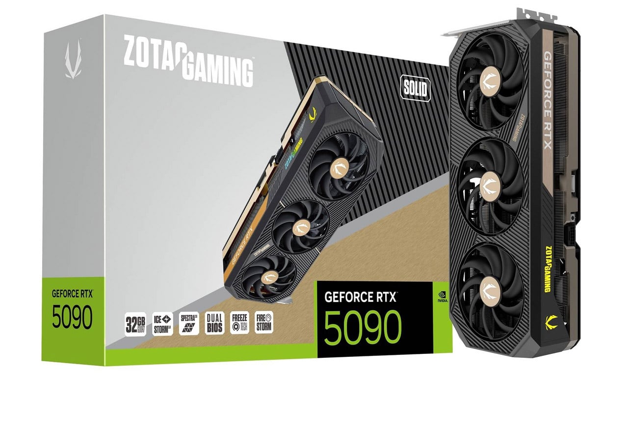 ZOTAC GAMING GeForce RTX 5090 SOLID | ZOTAC NVIDIA グラフィック