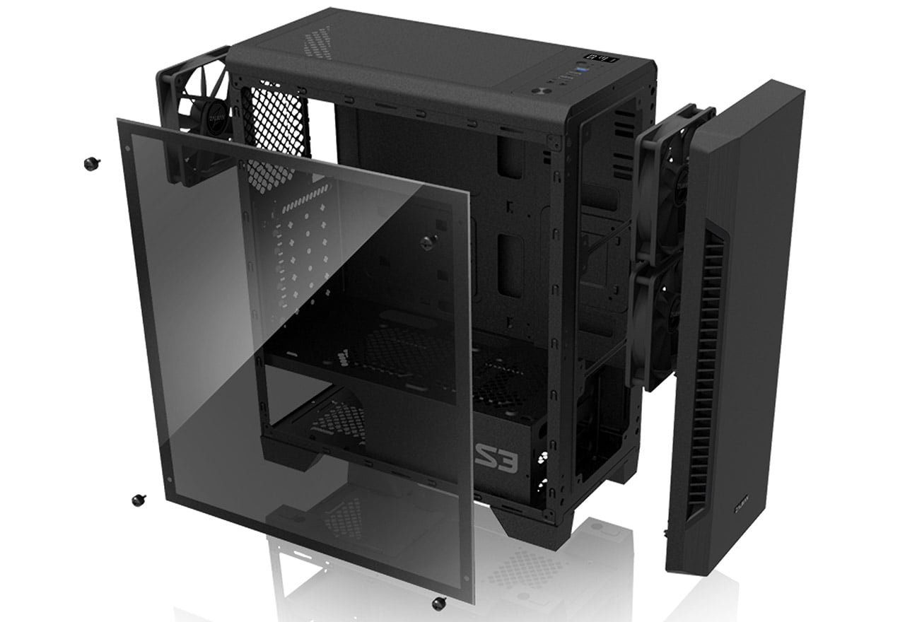 S3（KOR） | ZALMAN ミドルタワー型PCケース | 株式会社アスク