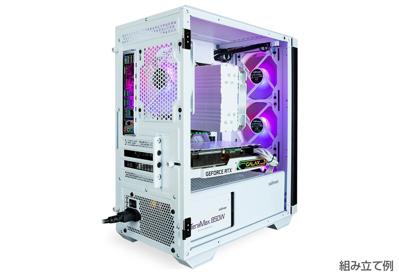 M4 WHITE | ZALMAN ミニタワー型PCケース | 株式会社アスク