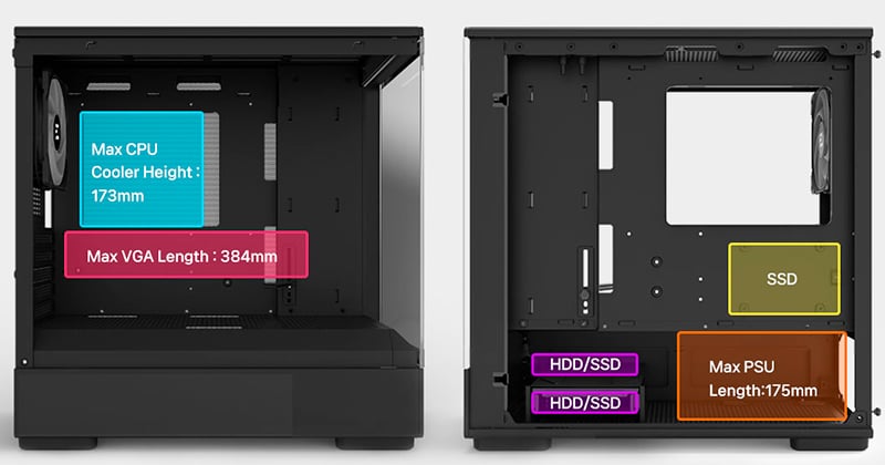 P10シリーズ | ZALMAN ミニタワー型PCケース | 株式会社アスク