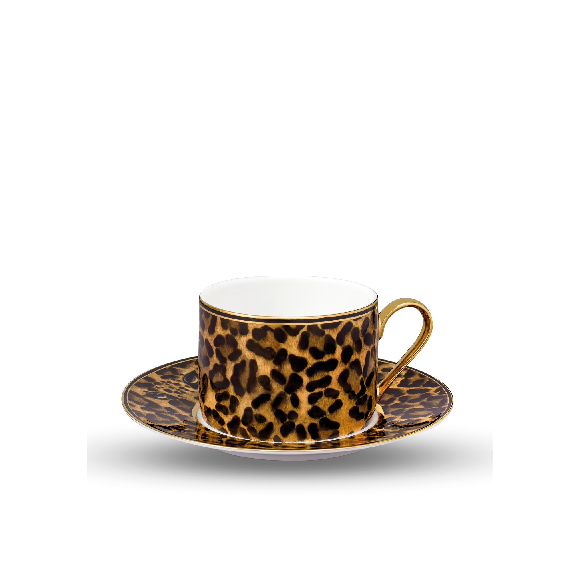 レオパード ティーカップ＆ソーサー – Asprey London