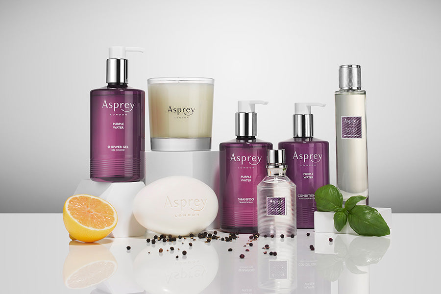 パープル ウォーター シャワージェル、360ml – Asprey London