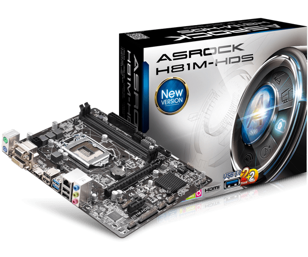 H81M-HDS＋i7-4770＋DDR3(16GB) 動作確認済 ASRock > H81M-HDS