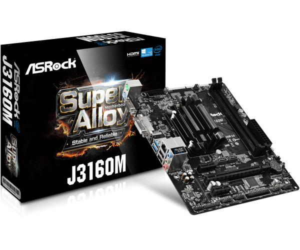 ASRock (アスロック) J3160DC-ITXマザーボード+DDR3メモリ ASRock > J3160DC-ITX