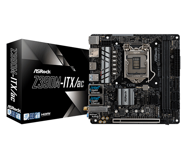 マザーボード ASRock Z390M-ITX/ac ASRock > Z390M-ITX/ac