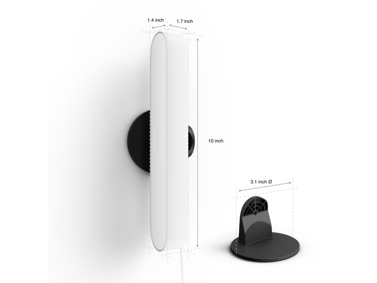 Hue 2-pack Play Light Bar - White | Philips Hue