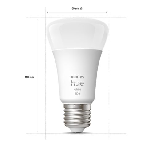 Hue 2 パック A60 E26 LED 電球 - ホワイト | Philips Hue JP