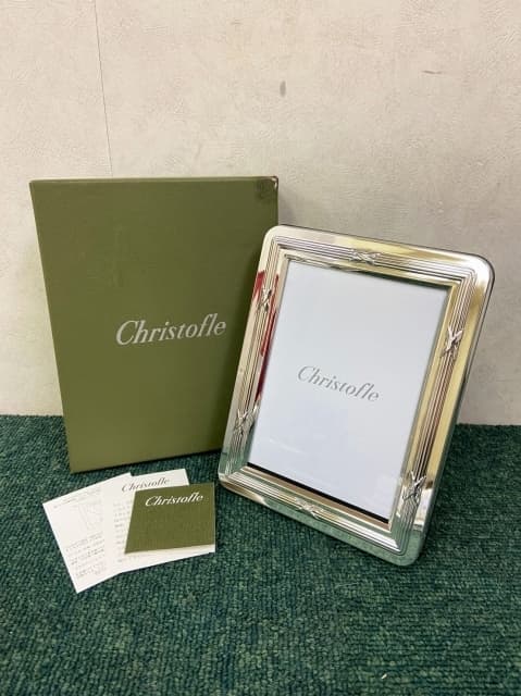 お値引き中】Christofle フォトフレーム メタル ☆新品未使用
