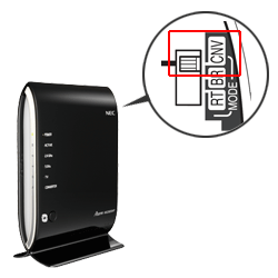 WG2600HPをETHERNET子機にして、Aterm親機にWi-Fi（無線）接続する手順