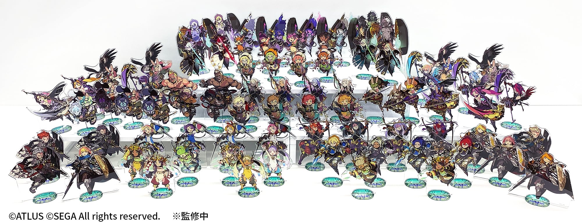 全412種！『世界樹の迷宮』シリーズのアクリルスタンドの再受注が決定