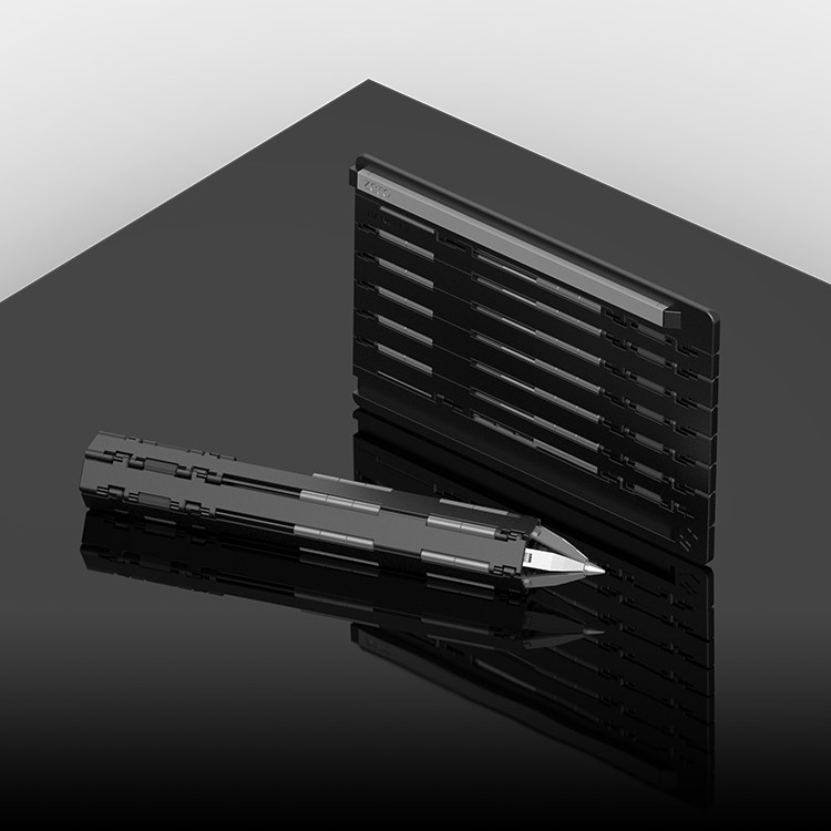 折りたたみギミックペン HANCEPT zero」に待望の新色登場！ ― ブラック