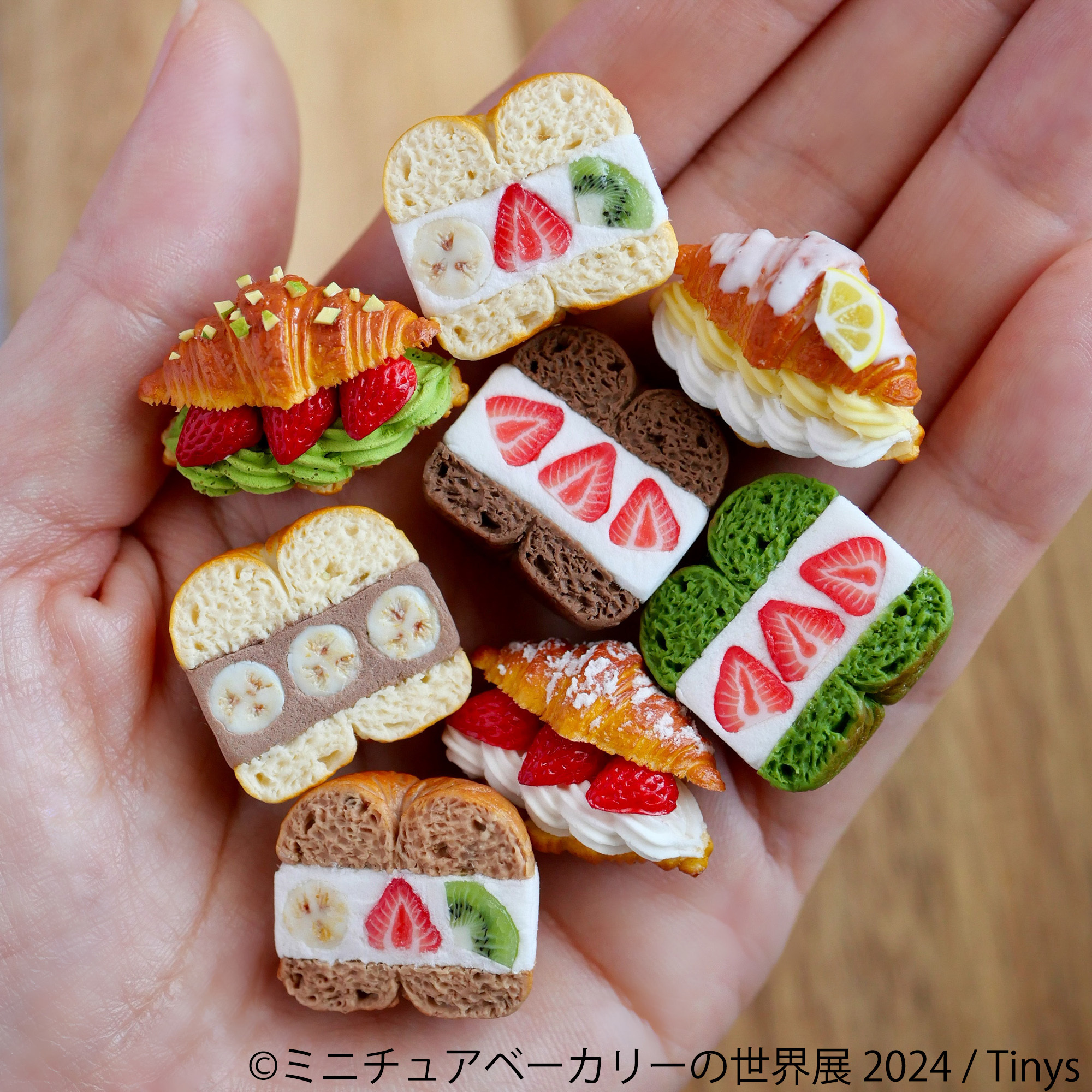 香り立つほどリアルな「ミニチュアベーカリーの世界展」 東京で10/25