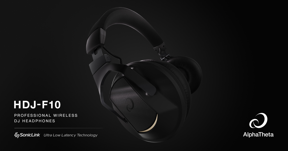 超低遅延ワイヤレス接続「SonicLink」搭載の プロフェッショナルDJ