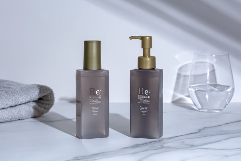 美容皮膚科医が監修！話題の“マイクロニードル発想”が 化粧水と乳液に