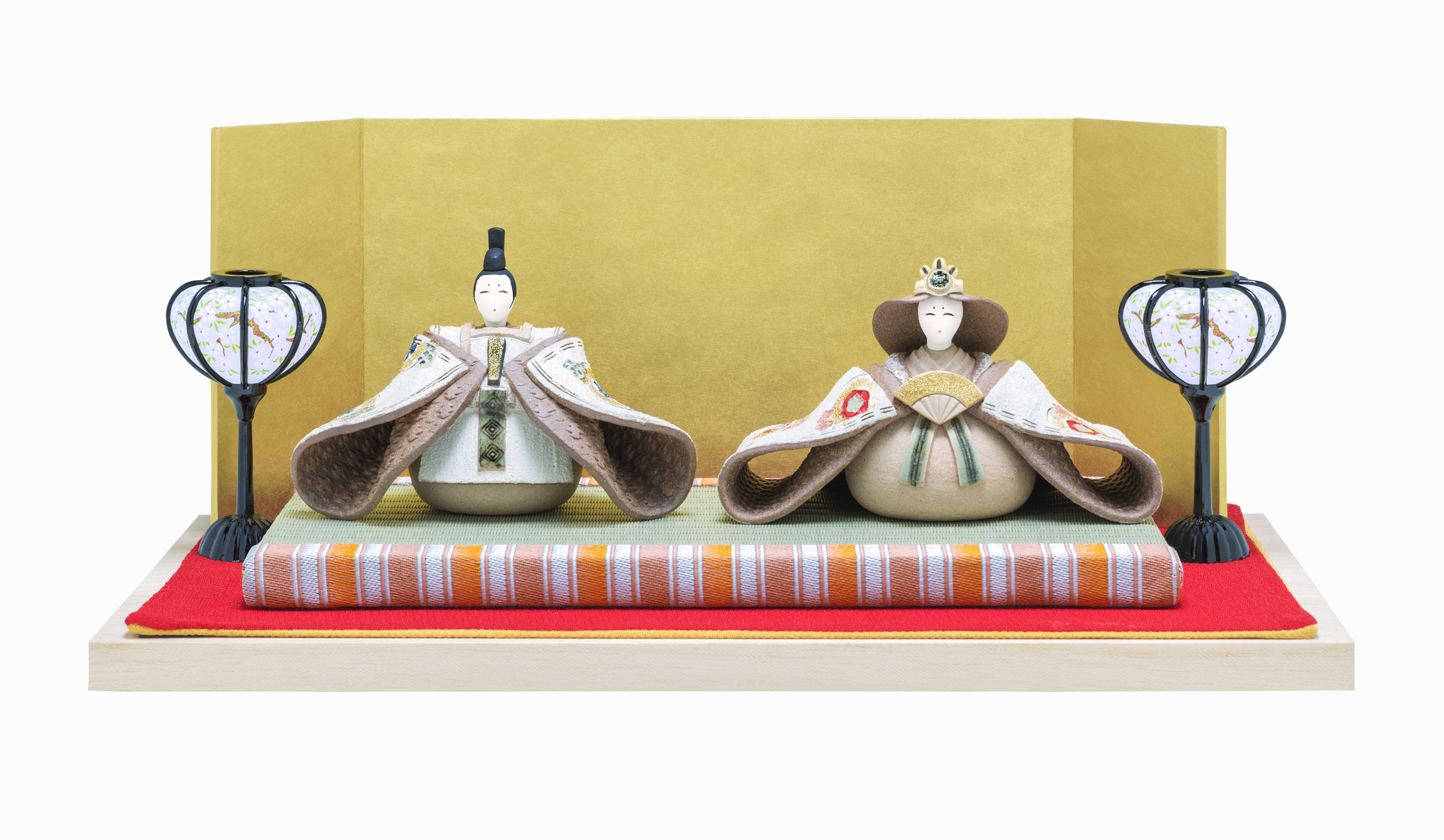 好みの顔が選べる信楽焼の“雛人形”(全8種)出荷開始！ 信楽焼老舗窯元