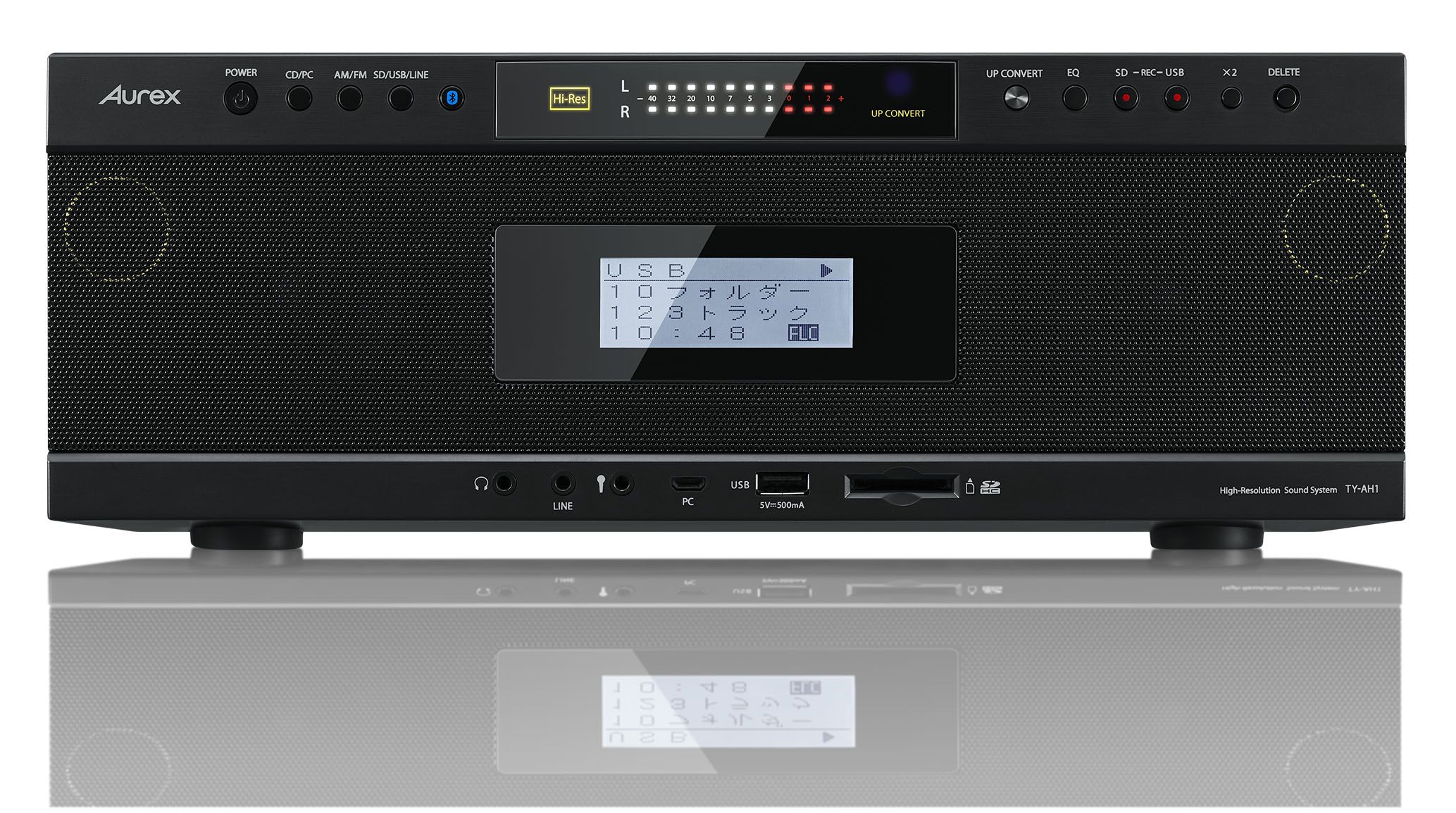 カセットでもハイレゾ相当の音質を再現できる、 CDラジオカセット