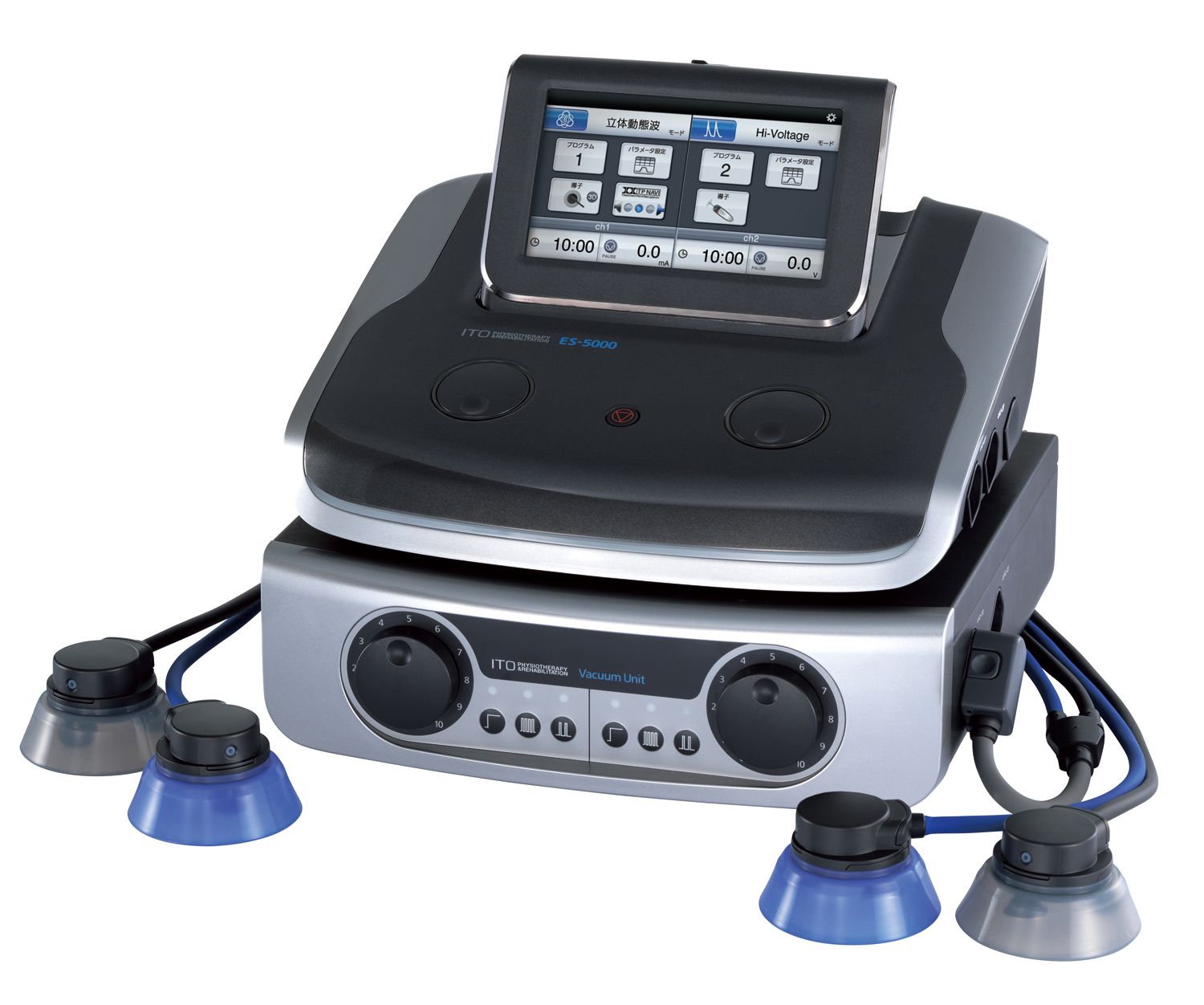 伊藤超短波、トレーニングからフェイシャルまでの機能を備えた 家庭用