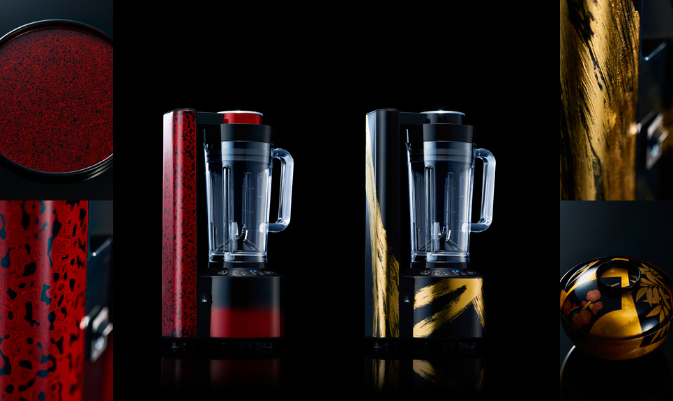 豊かで最先端調理家電と伝統の匠の技がひとつに 漆仕上げの高級真空