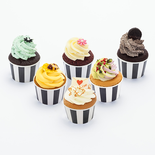 チャプチーノのカップケーキでスイートクリスマス リクエスト多数の