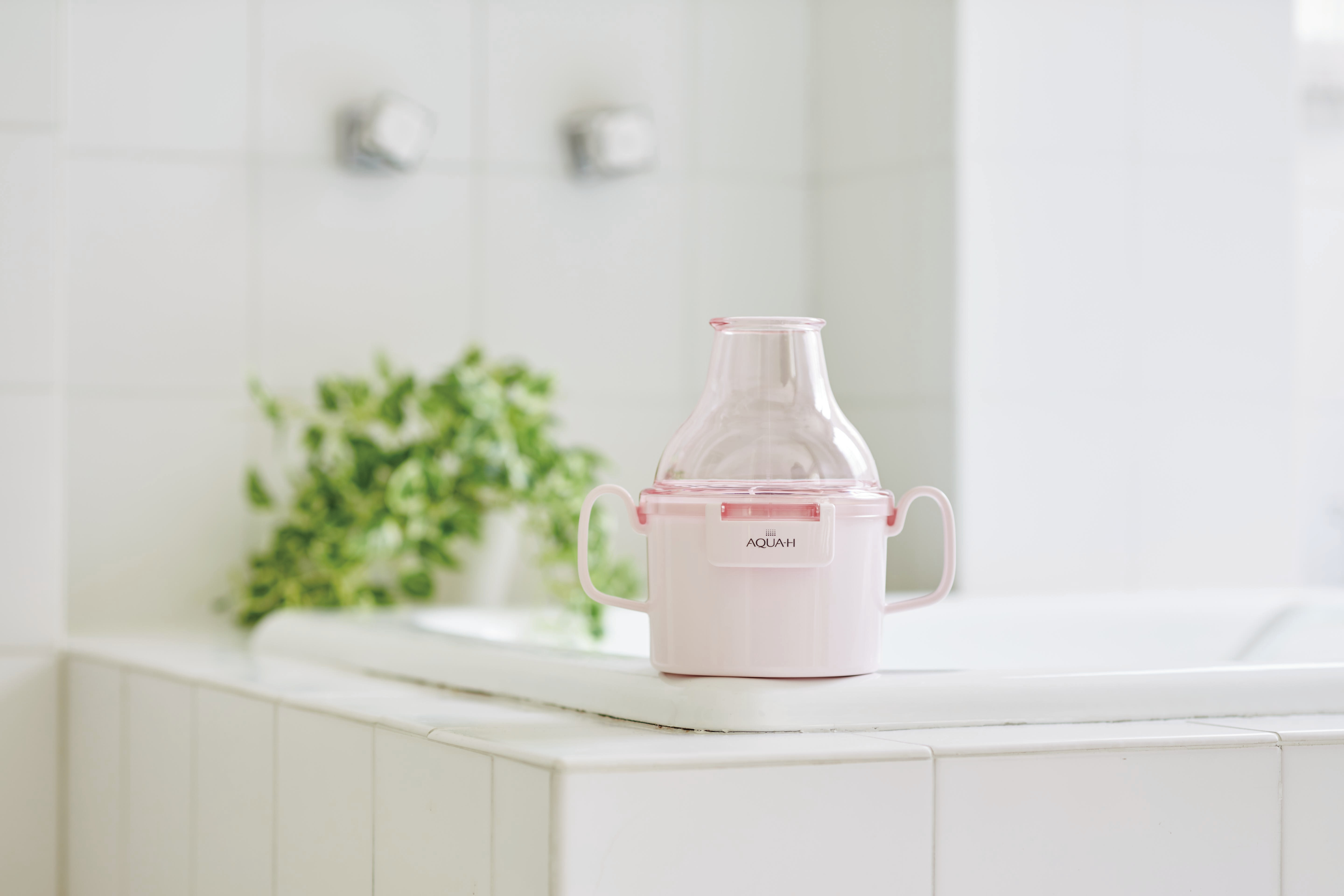 お風呂に沈めるだけで高濃度水素を生成！ 『お風呂用水素生成器 AH