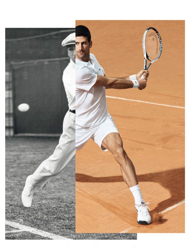 NOVAK DJOKOVIC（ノバク・ジョコビッチ） THE NEW LACOSTE LEGEND