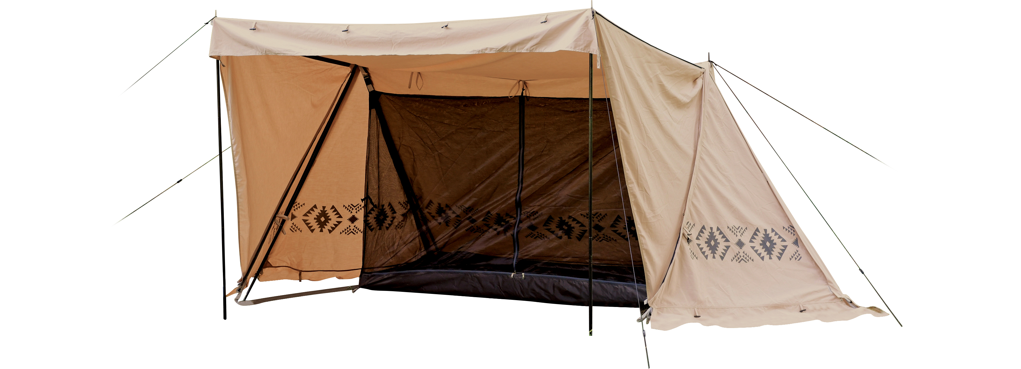 ソロキャンプに最適！ 耐久性と快適な居住空間にこだわったテントを新