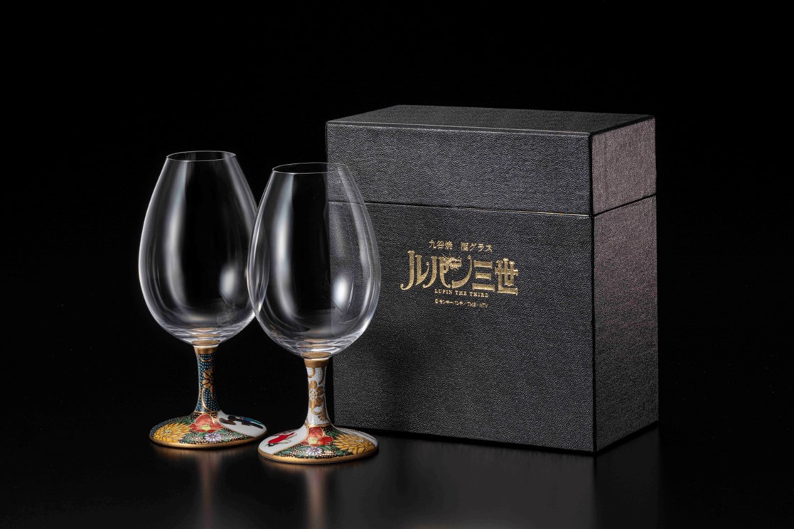 ルパンと不二子で乾杯！ 九谷焼 酒グラスをトムスショップにて8月24日