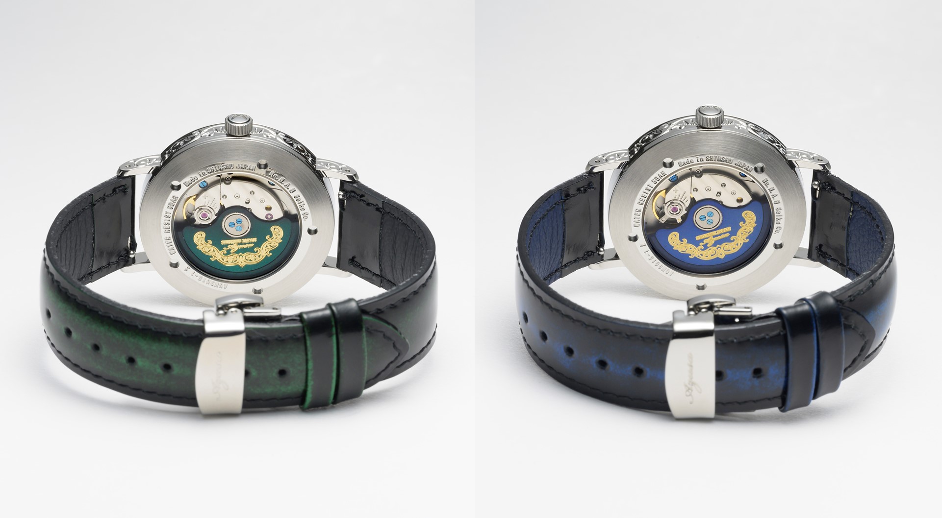 8月12日まで実施、目を惹きつける斬新なケースの機械式腕時計 『Azusa