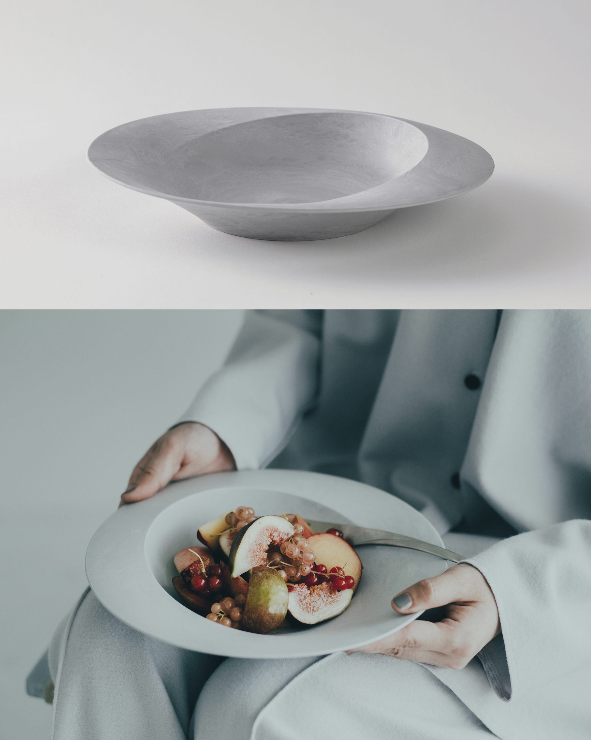 海のミネラルから生まれた新規複合材「NAGORI(R)」が、 食器ブランド