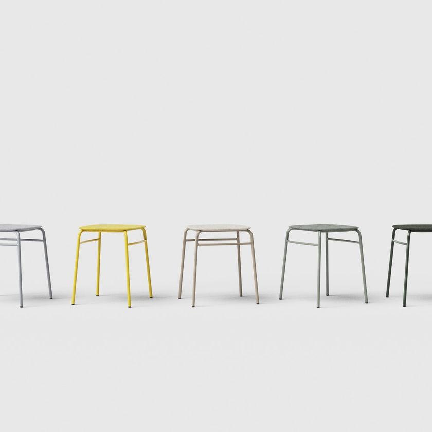 リサイクルペットボトルからチェアへ＞ サスティナブルなものづくりで