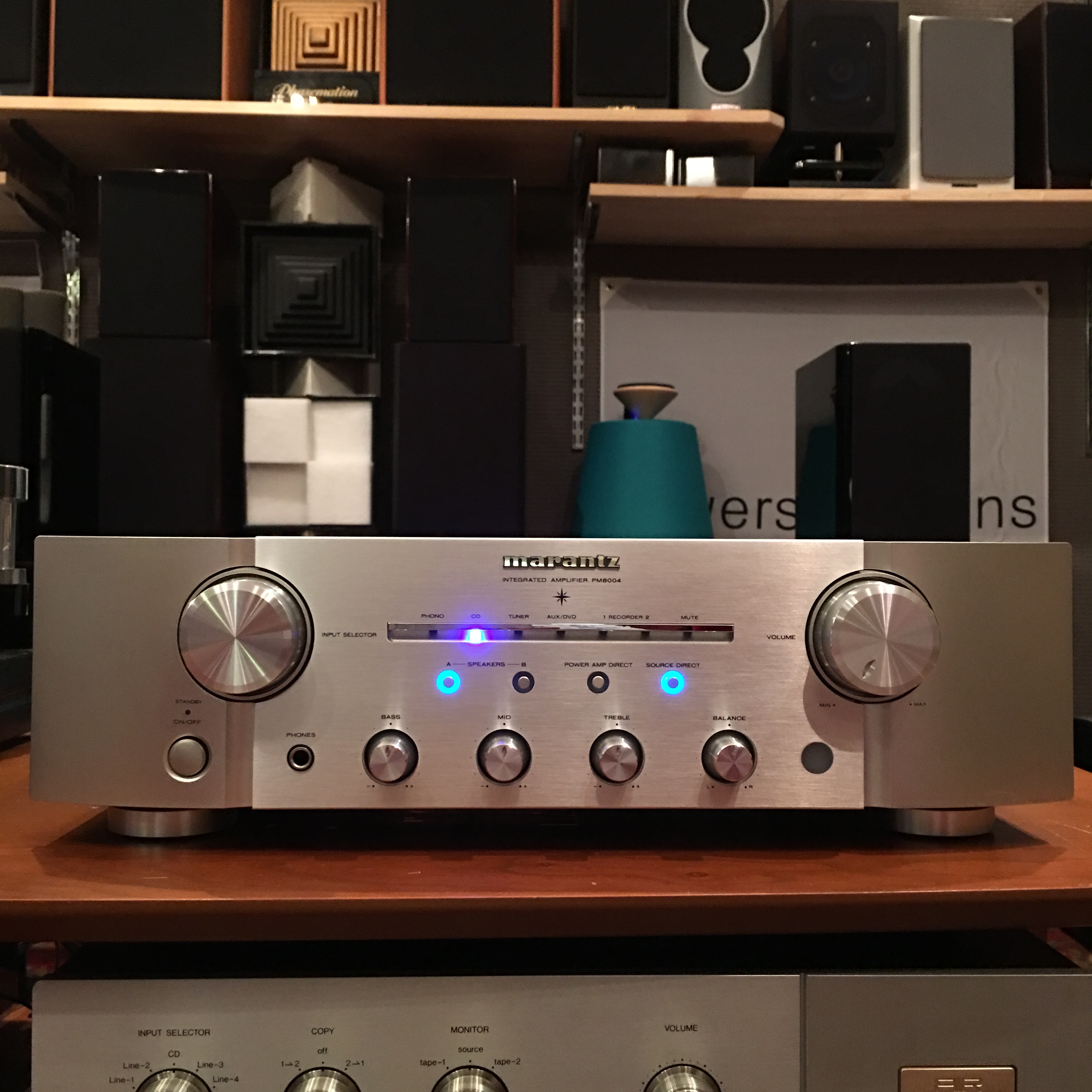 2/10 値下げしました Marantz SACDプレイヤー SA8004 ＆プリメイン