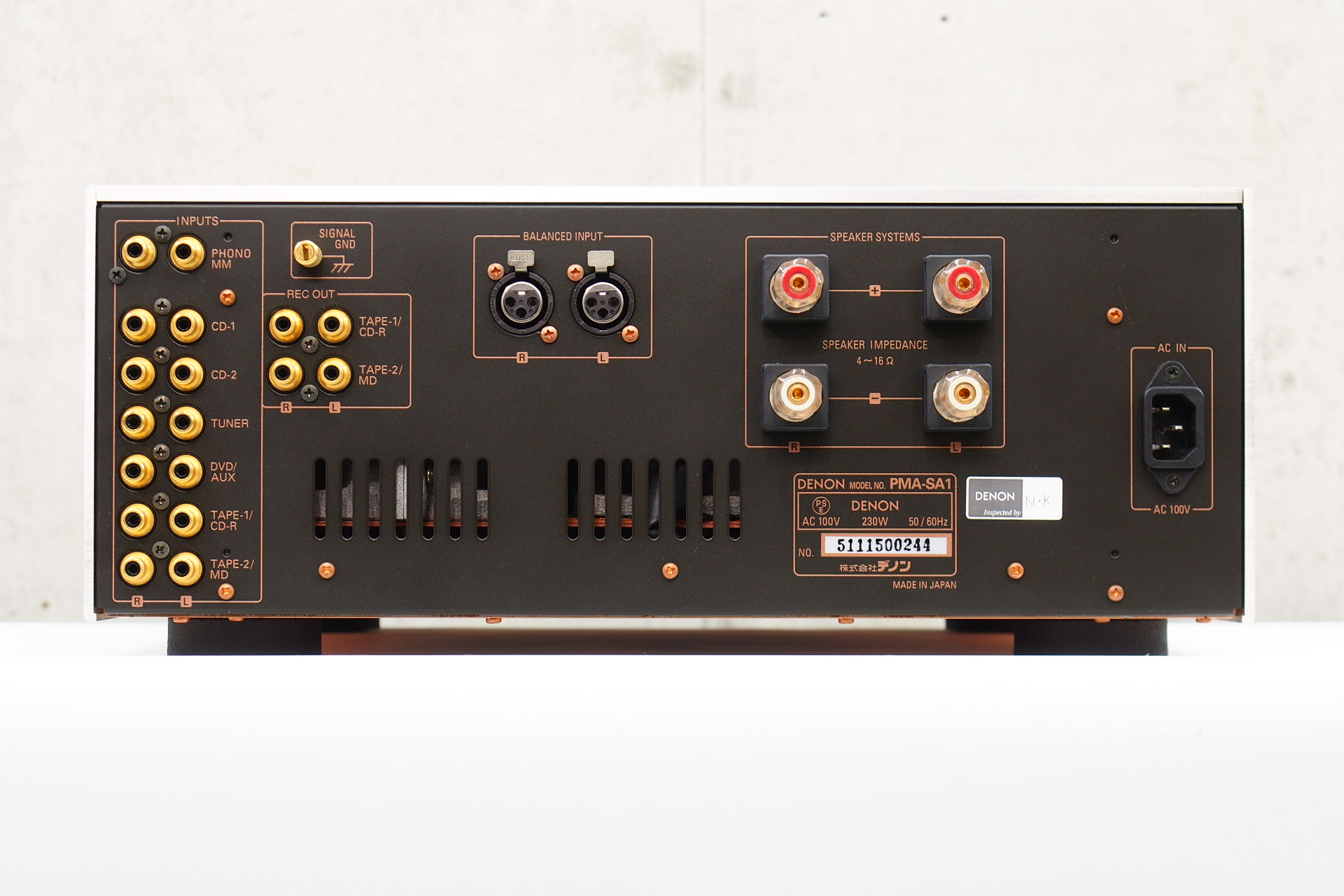 アバックWEB-SHOP / 【中古】DENON PMA-SA1【コード01-09068