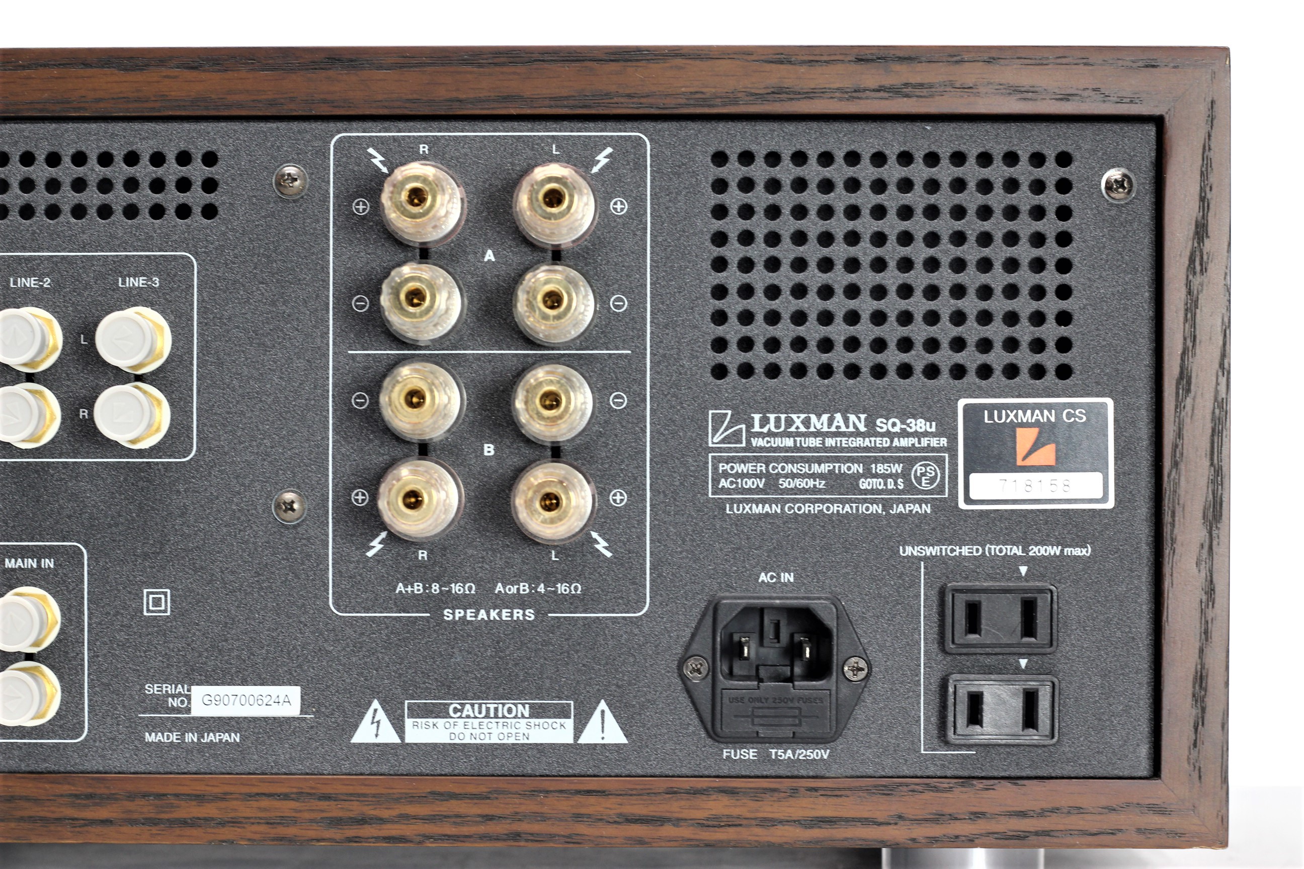 アバックWEB-SHOP / ※メンテナンス済み※【中古】LUXMAN SQ-38u【コード