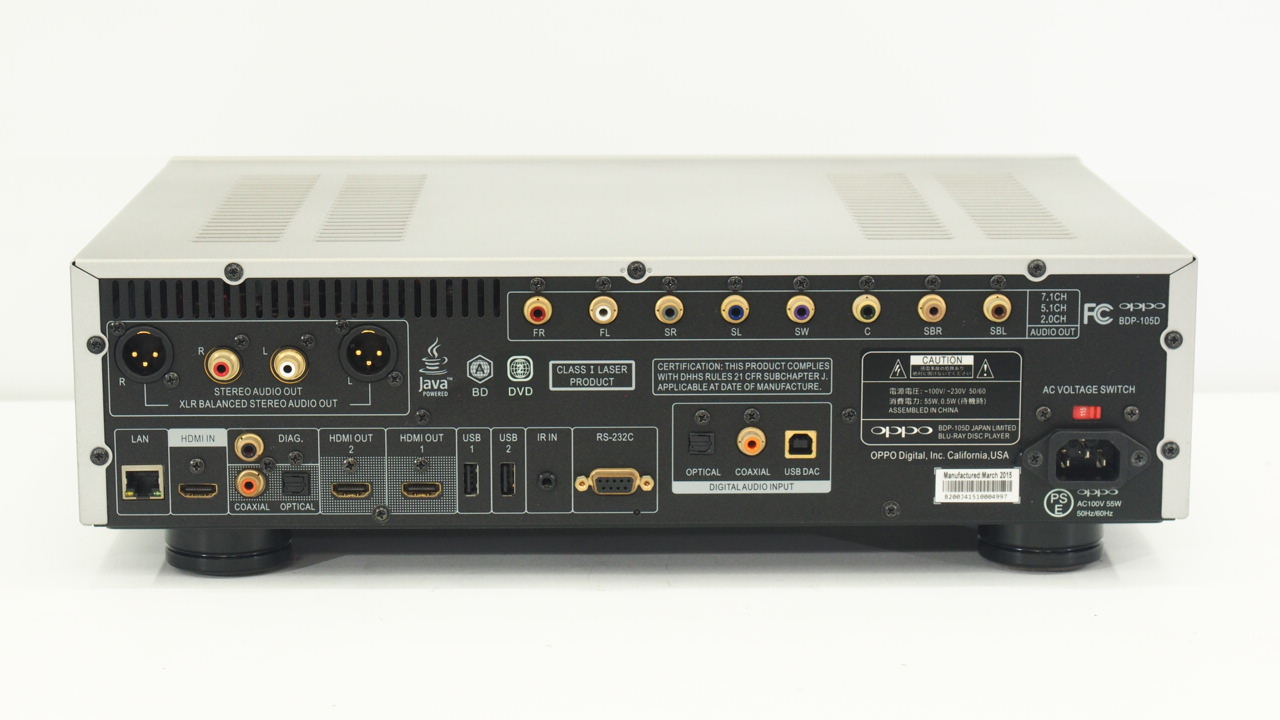 アバックWEB-SHOP / 【中古】OPPO BDP-105D JAPAN LIMITED(S)【コード