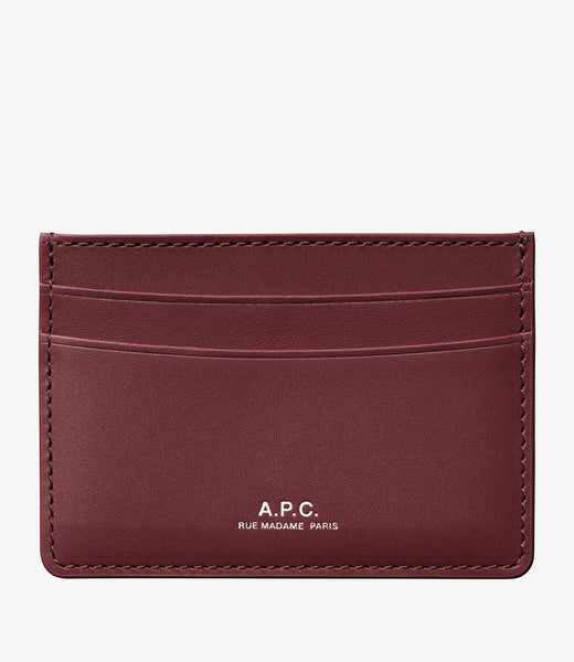 André cardholder - Smooth leather - A.P.C. accessories